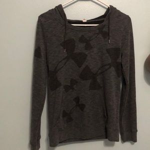 Grey Under Armour hoodie
